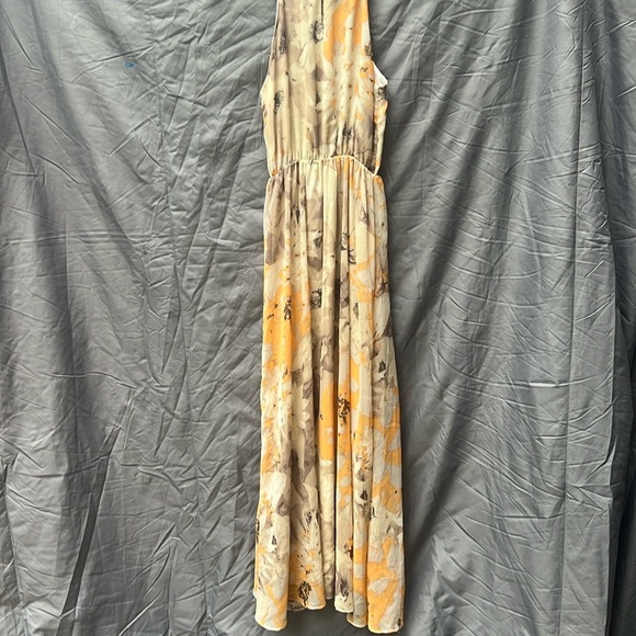 Vero Moda Yellow‎ Tan Halter Maxi Sundress CLEARANCE - Picture 8 of 10